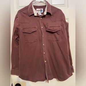 IMUS men’s vintage western shirt size large